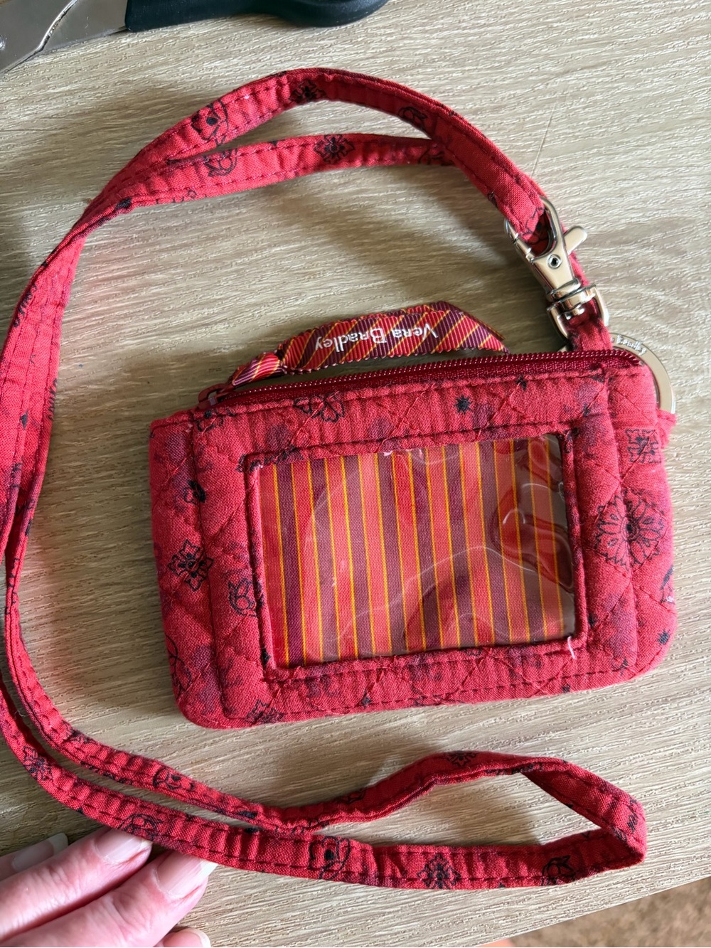 Vera Bradley Harry Potter  ID Wristlet lanyard